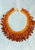Necklace, beads&amber